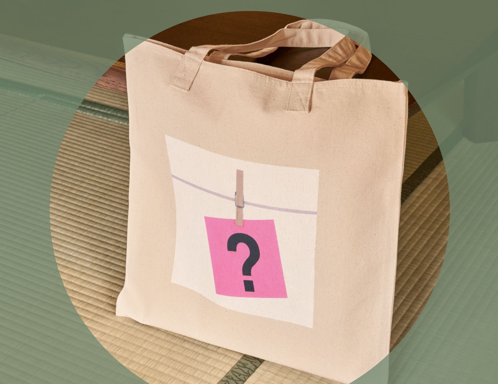 Sac fourre-tout en coton à personnaliser