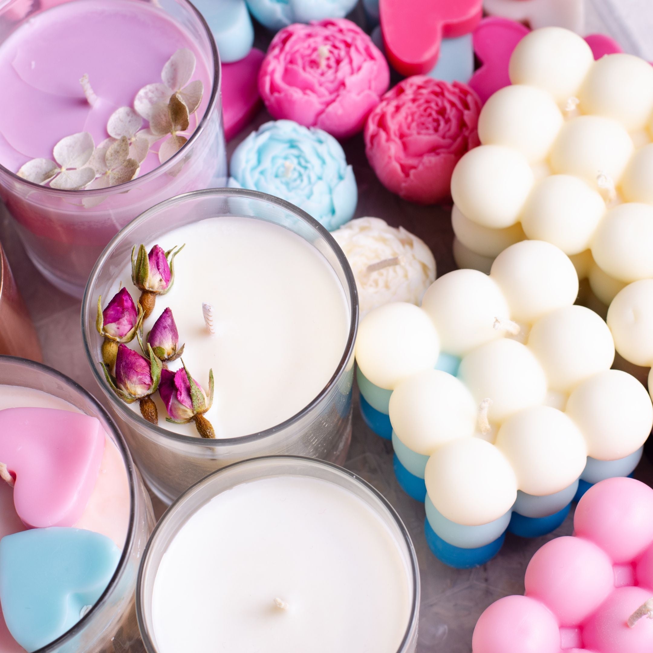 Les bougies moulées