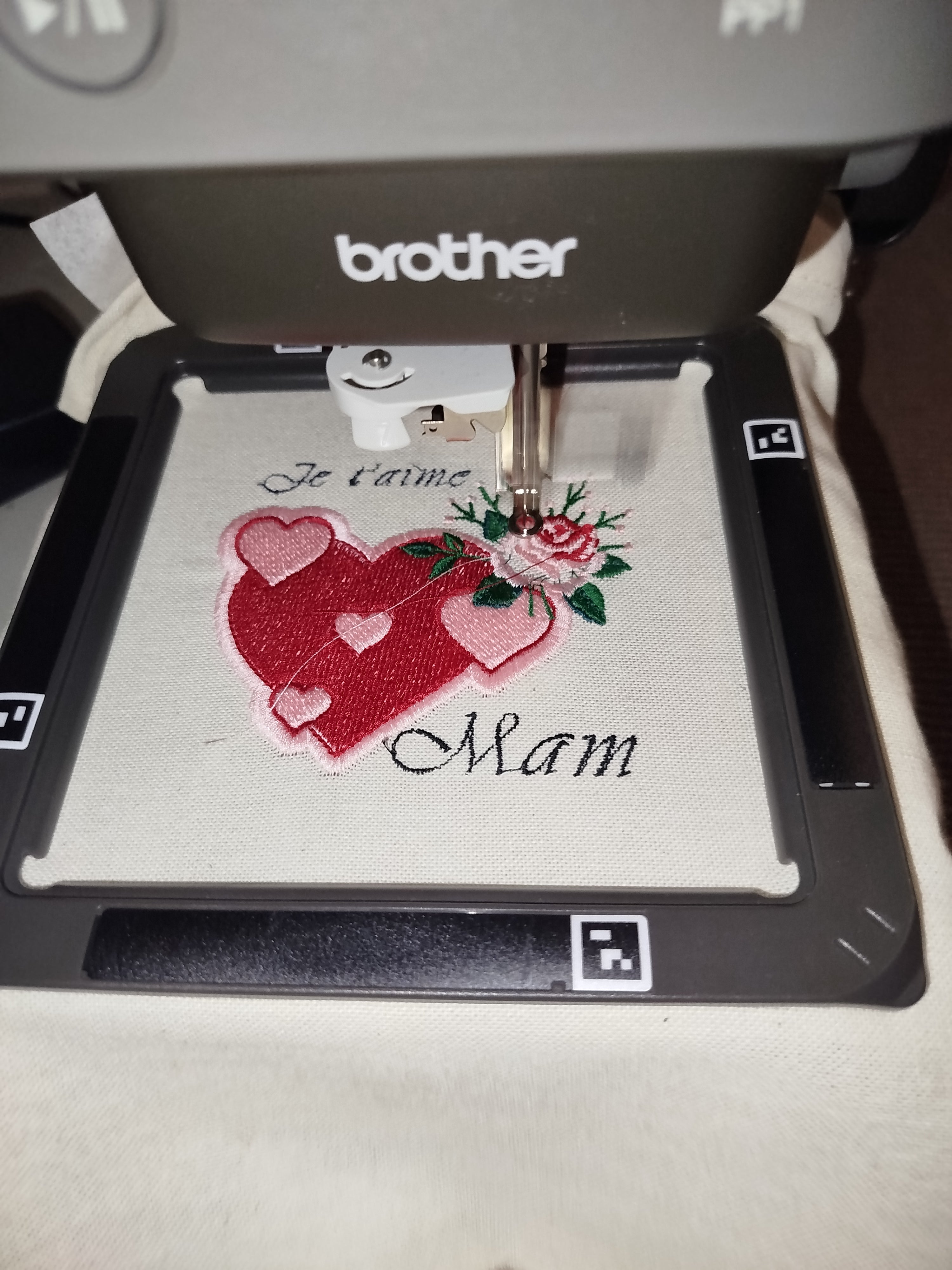 Atelier Broderie sur BROTHER SKITCH PP1