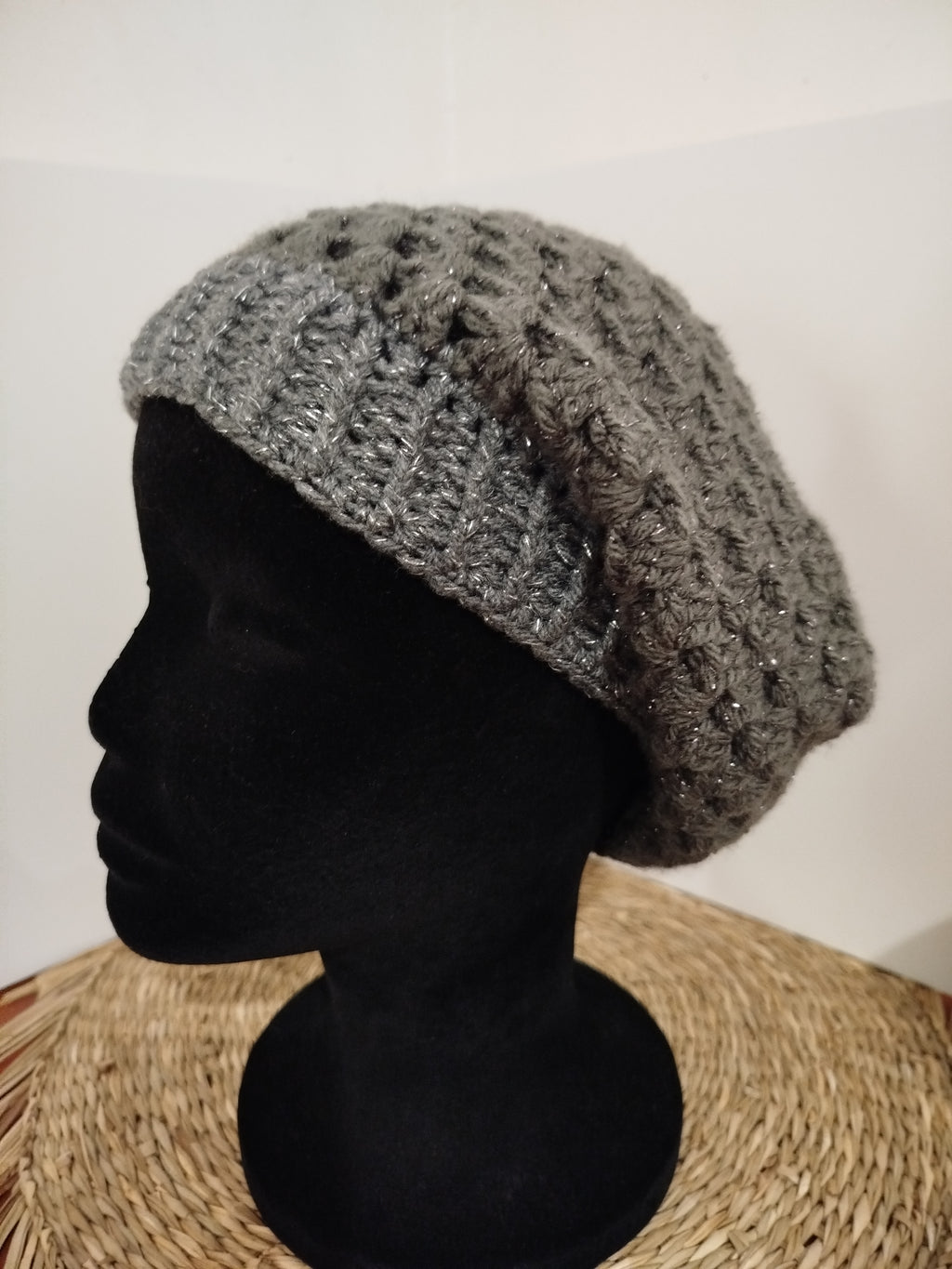 Bonnet Mistinguette Gris métal