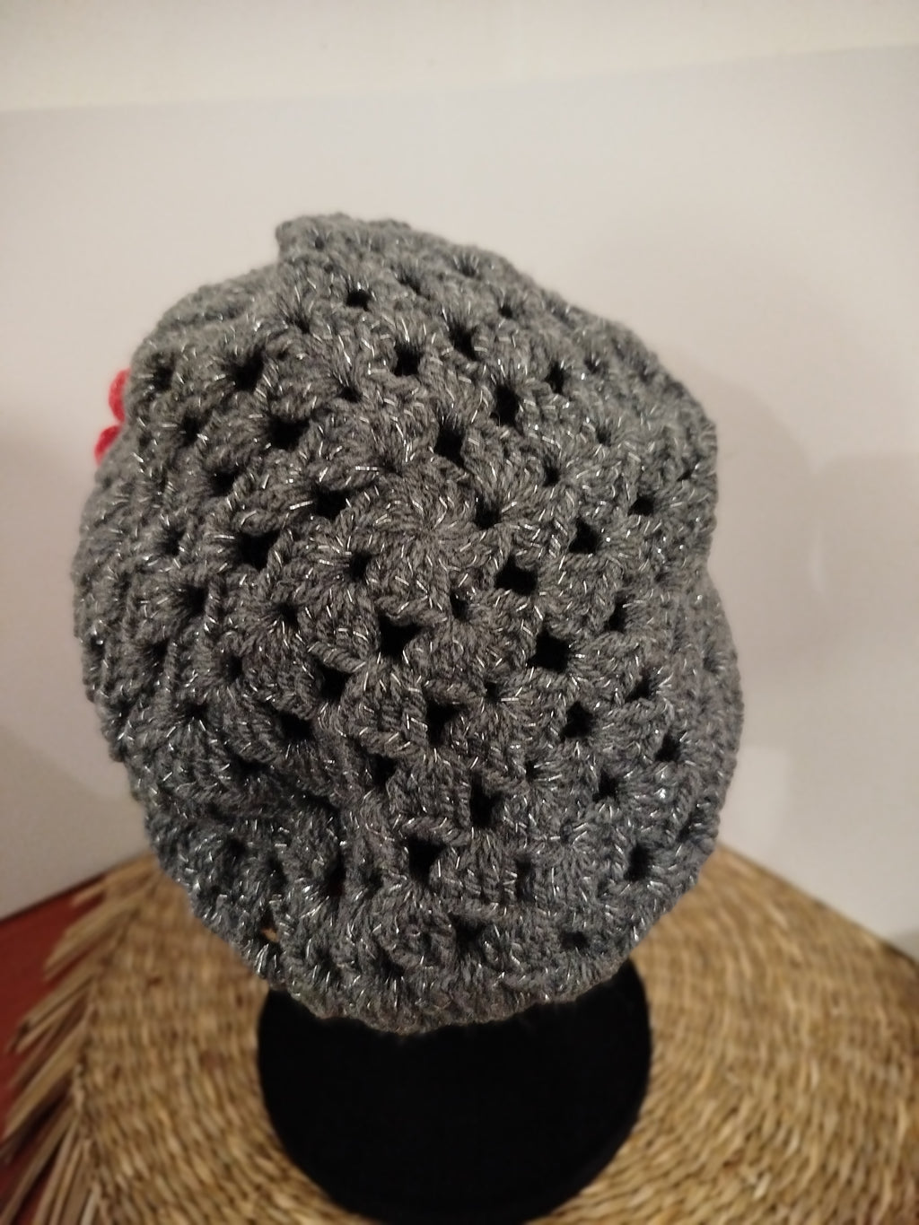 Bonnet Mistinguette Gris Rose