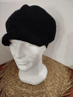 Bonnet visière noir