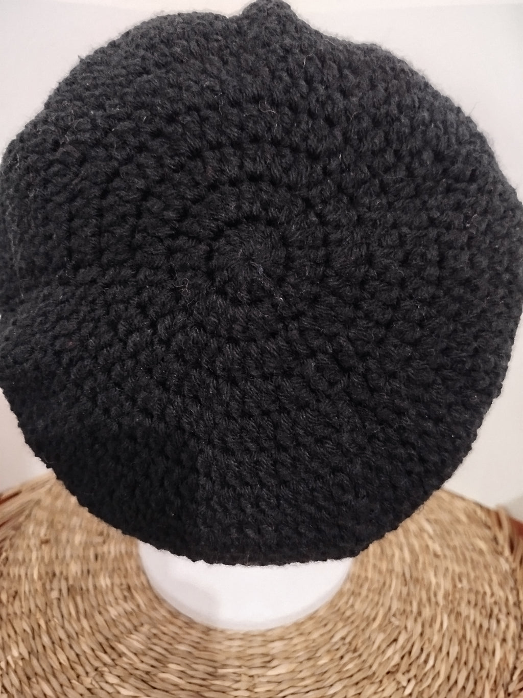 Bonnet visière noir