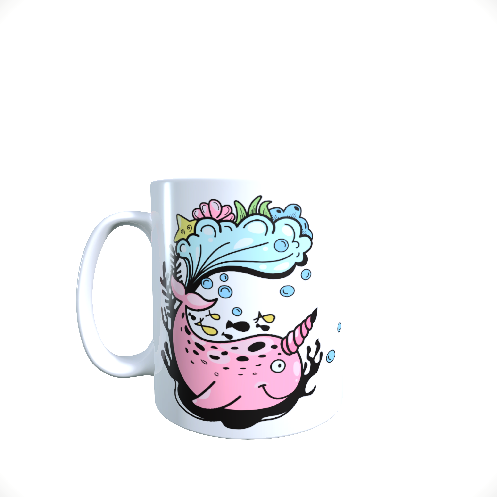 Coffret Loisirs - Mon mug à colorier Dauphin