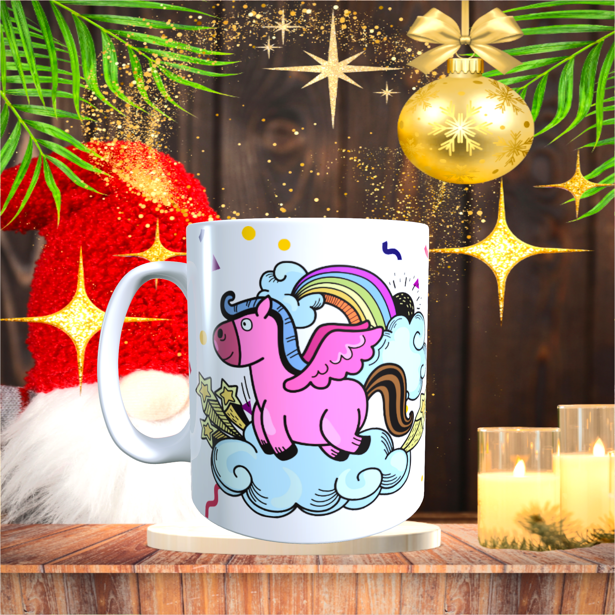Coffret Loisirs - Mon mug à colorier Licorne