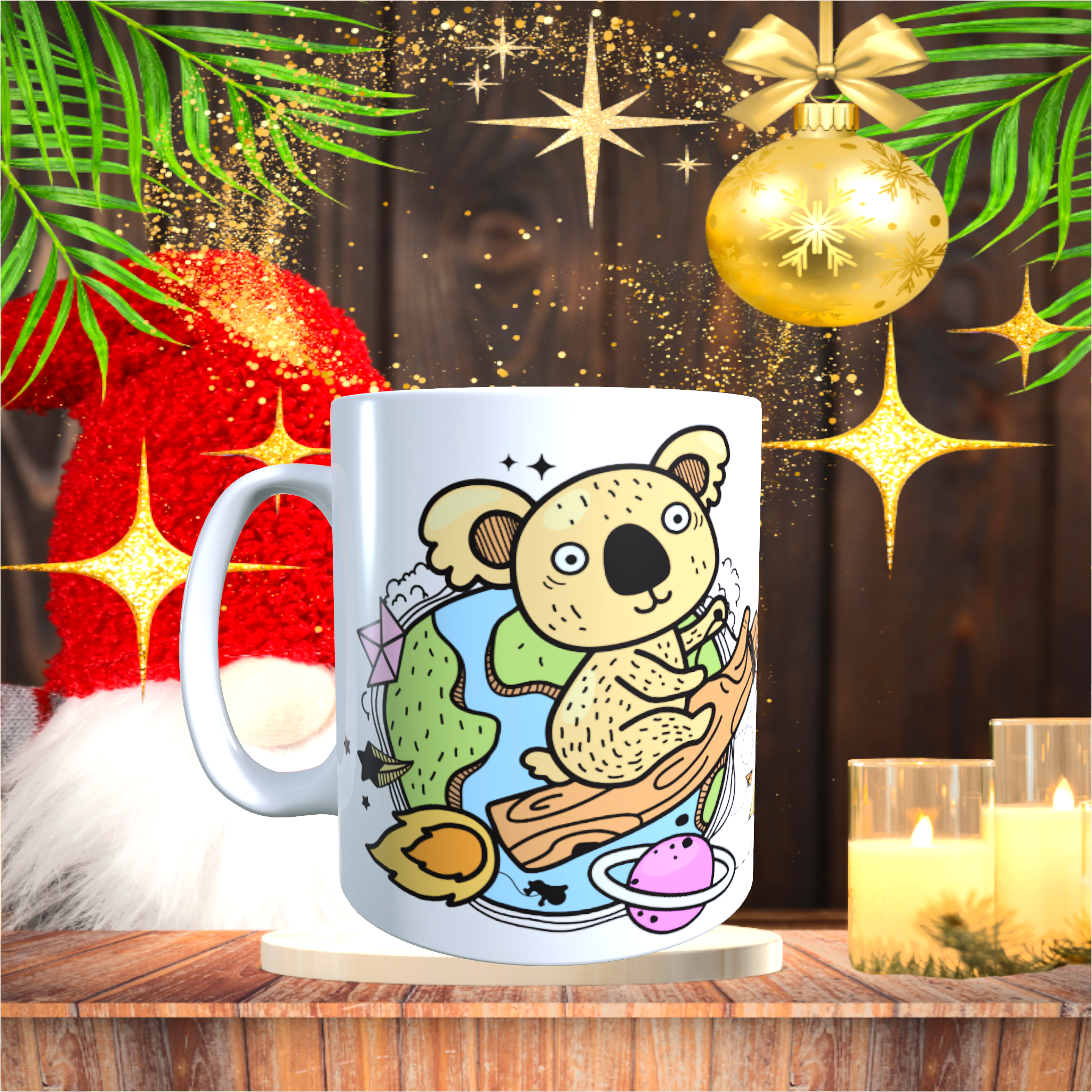 Coffret Loisirs - Mon mug à colorier Planète