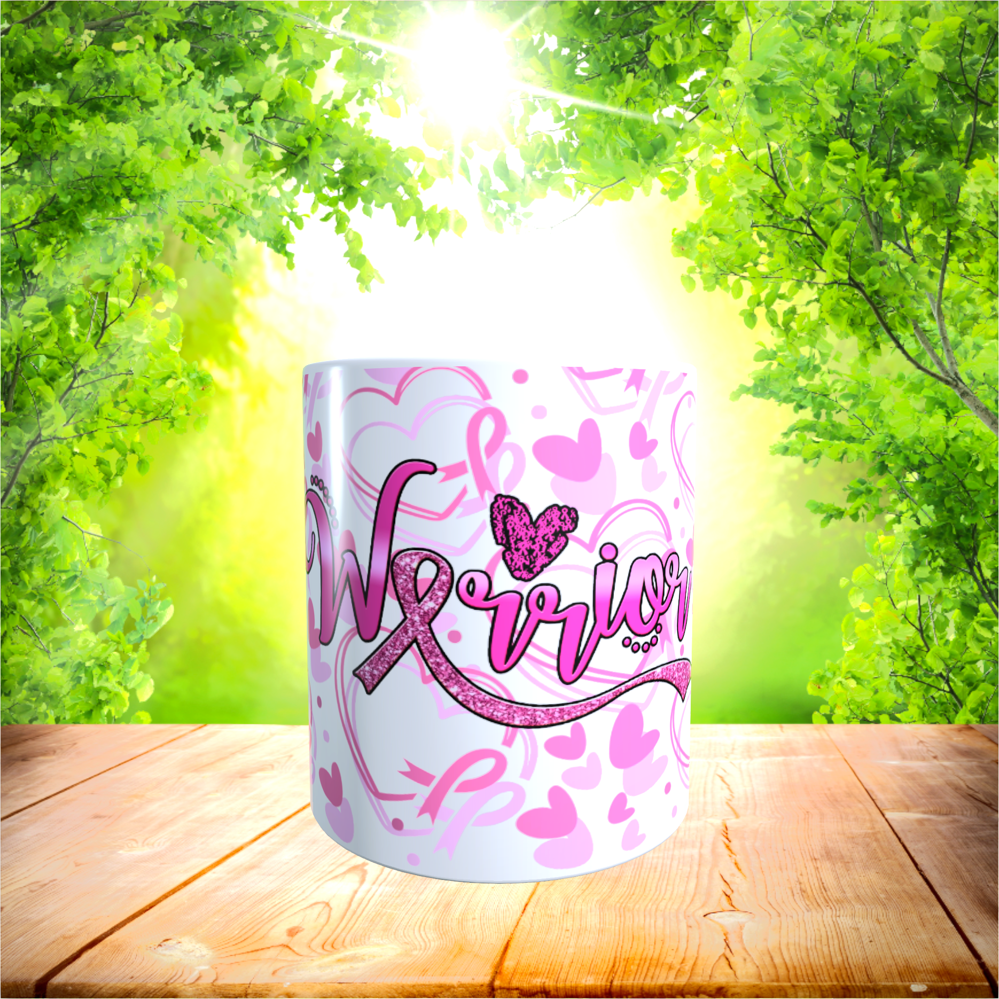 Mug Rose WARRIOR