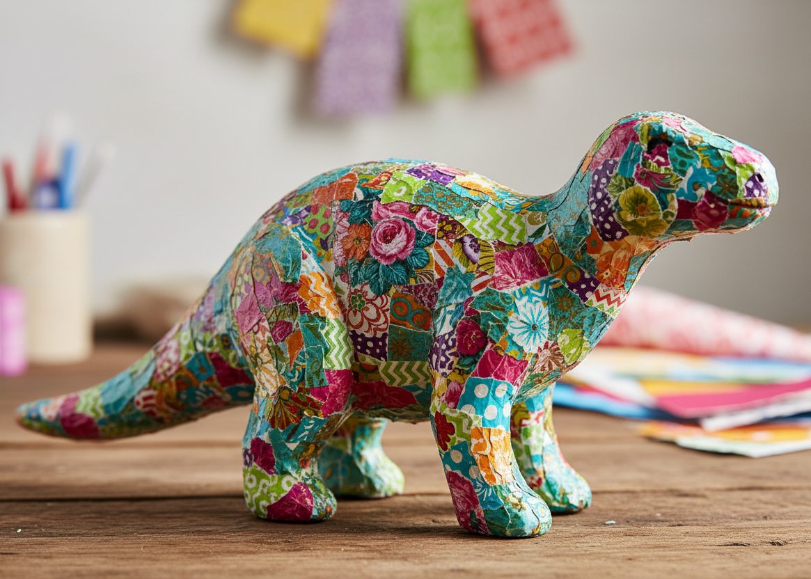 decopatch sur dinosaure