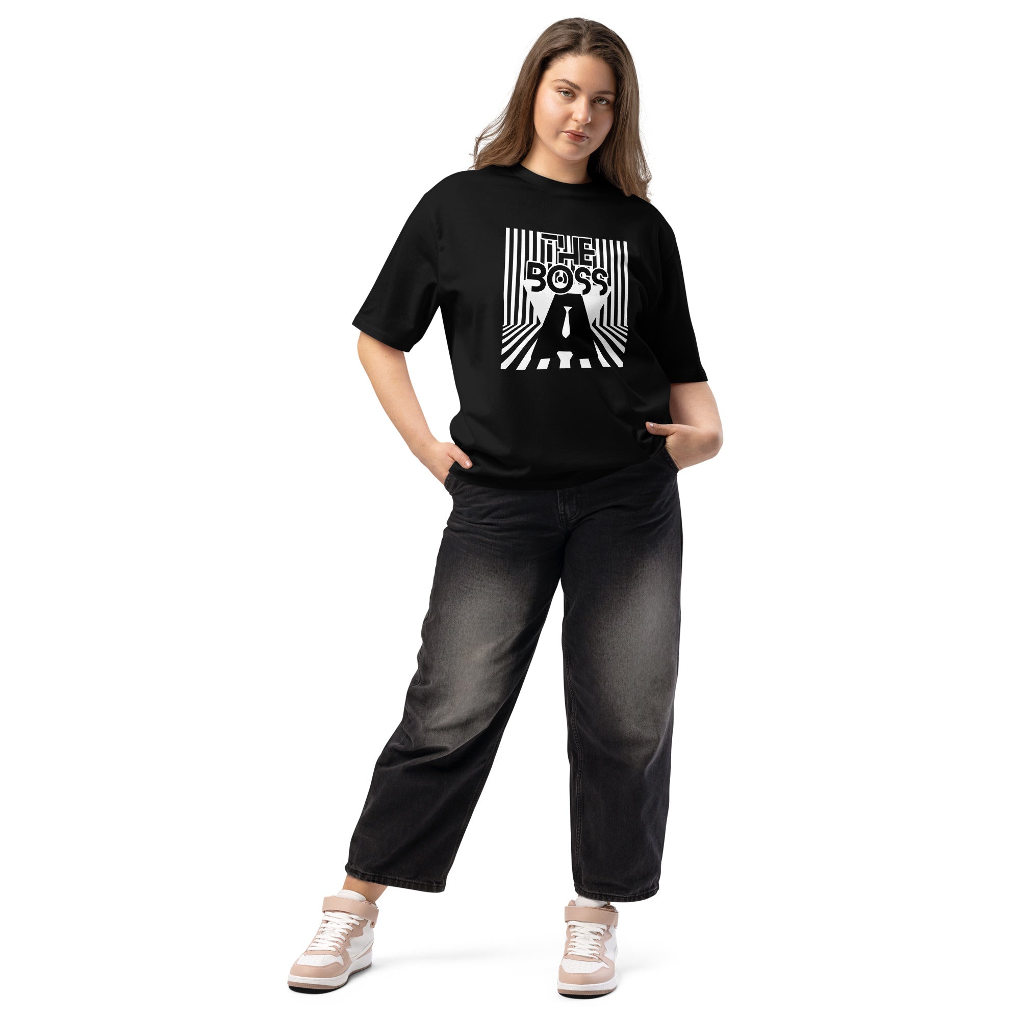 T-shirt oversized THE BOSS