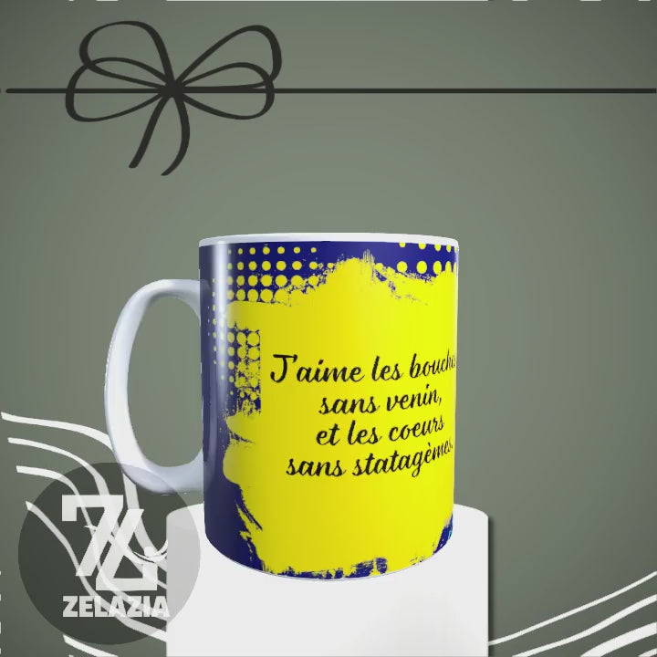 Mug Tania et sa citation