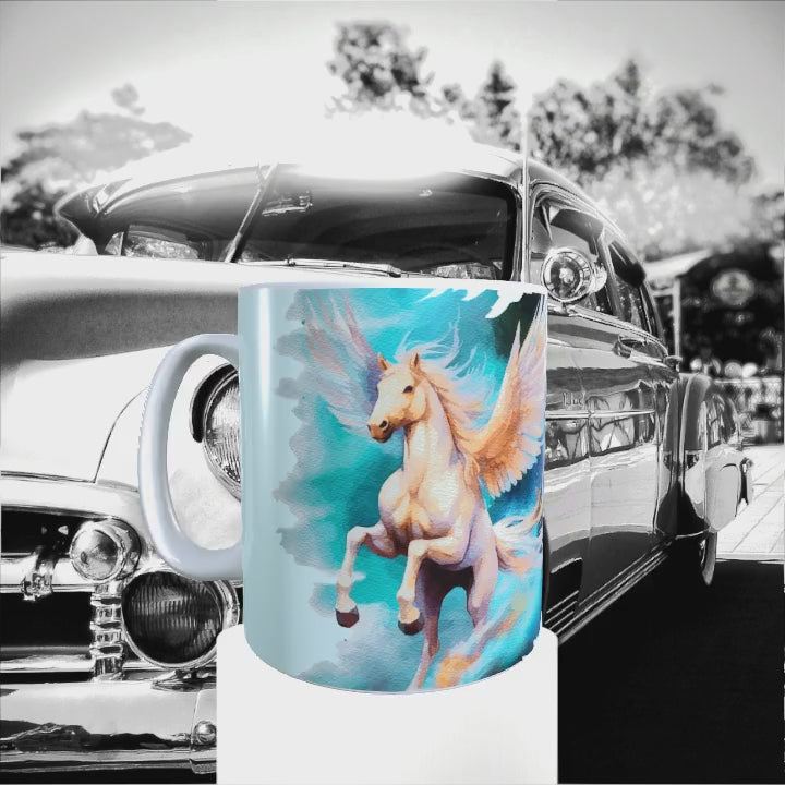 MUG Pégase et le prénom PHILIPPE