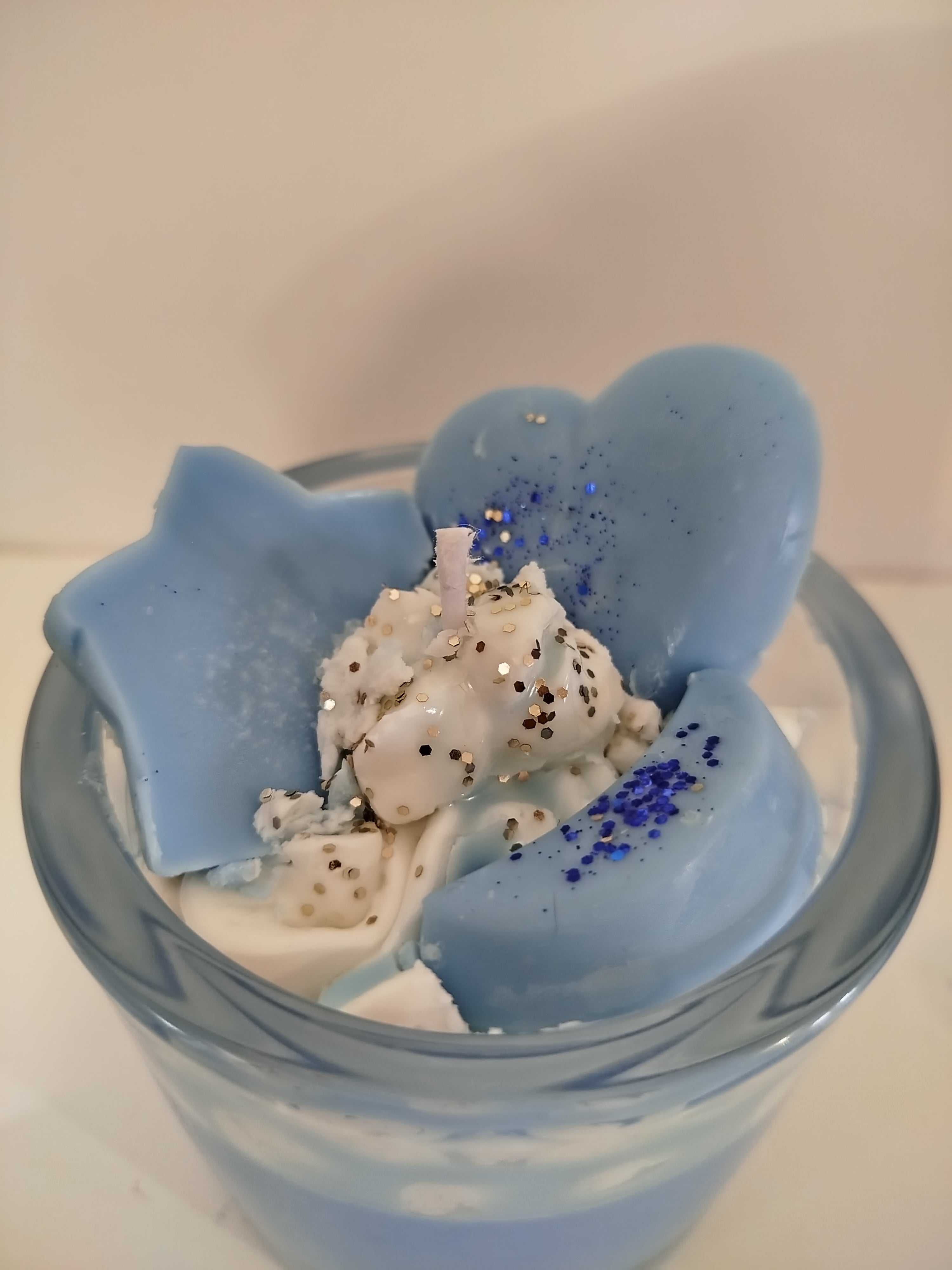 Bougie gourmande Bleu