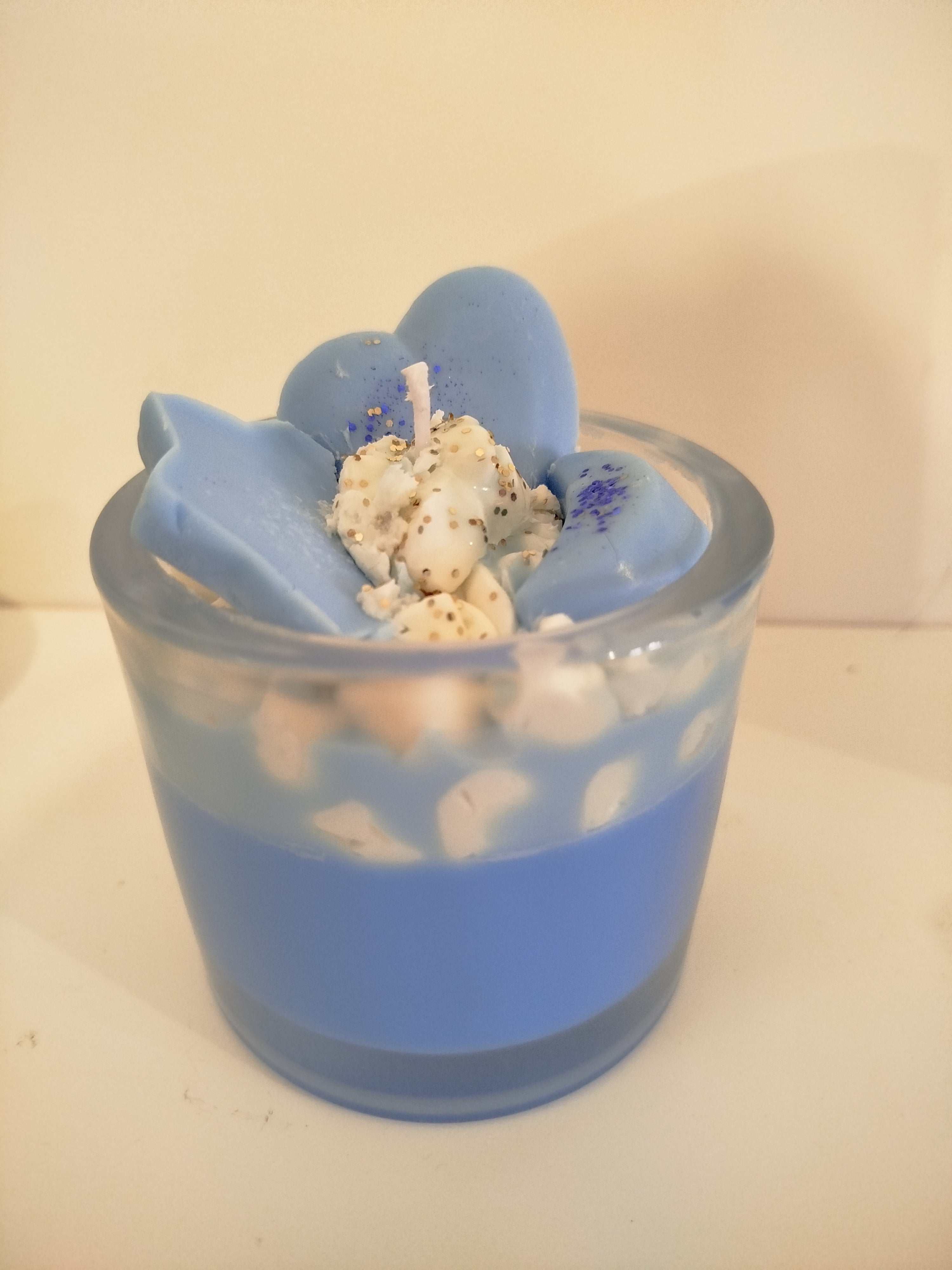 Bougie gourmande Bleu