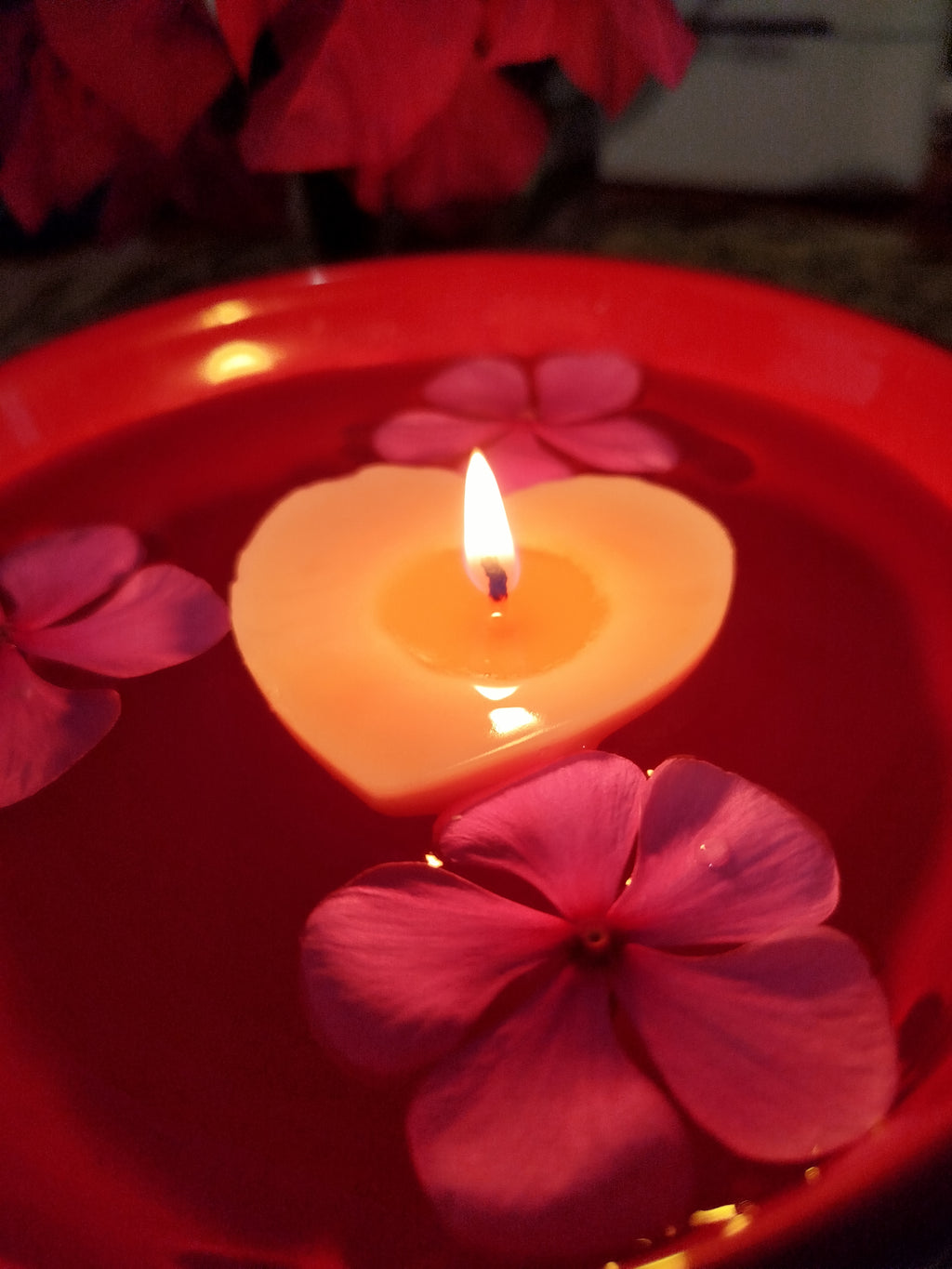 Bougies flottantes parfumées