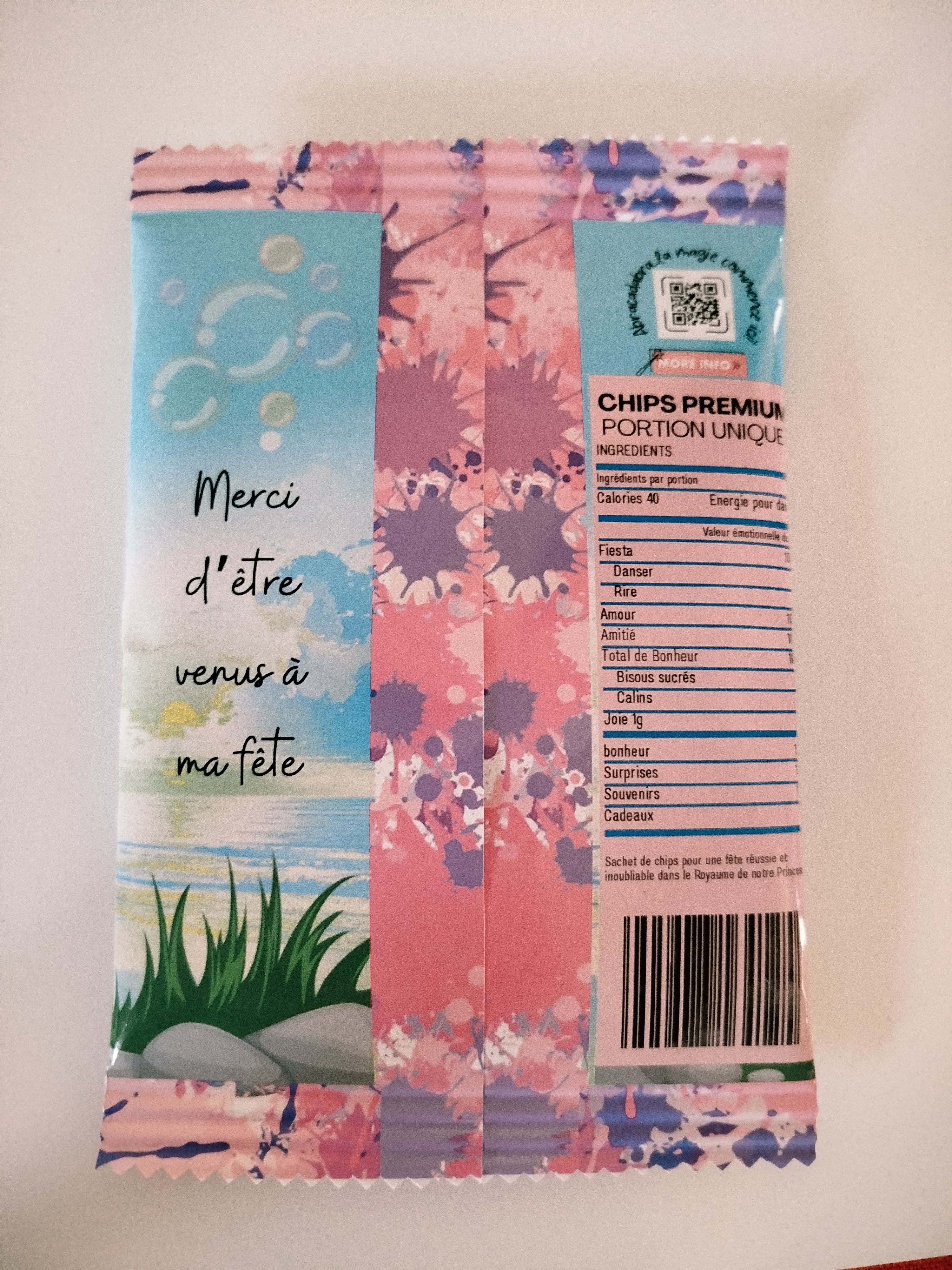 Chips Bags Camion Rose