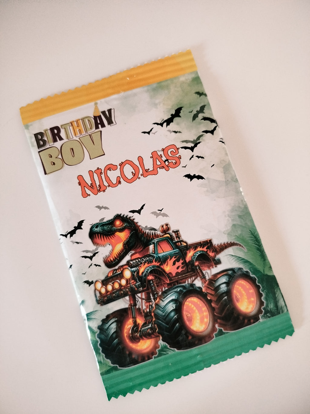 Chips Bags Monster tyrannosaure