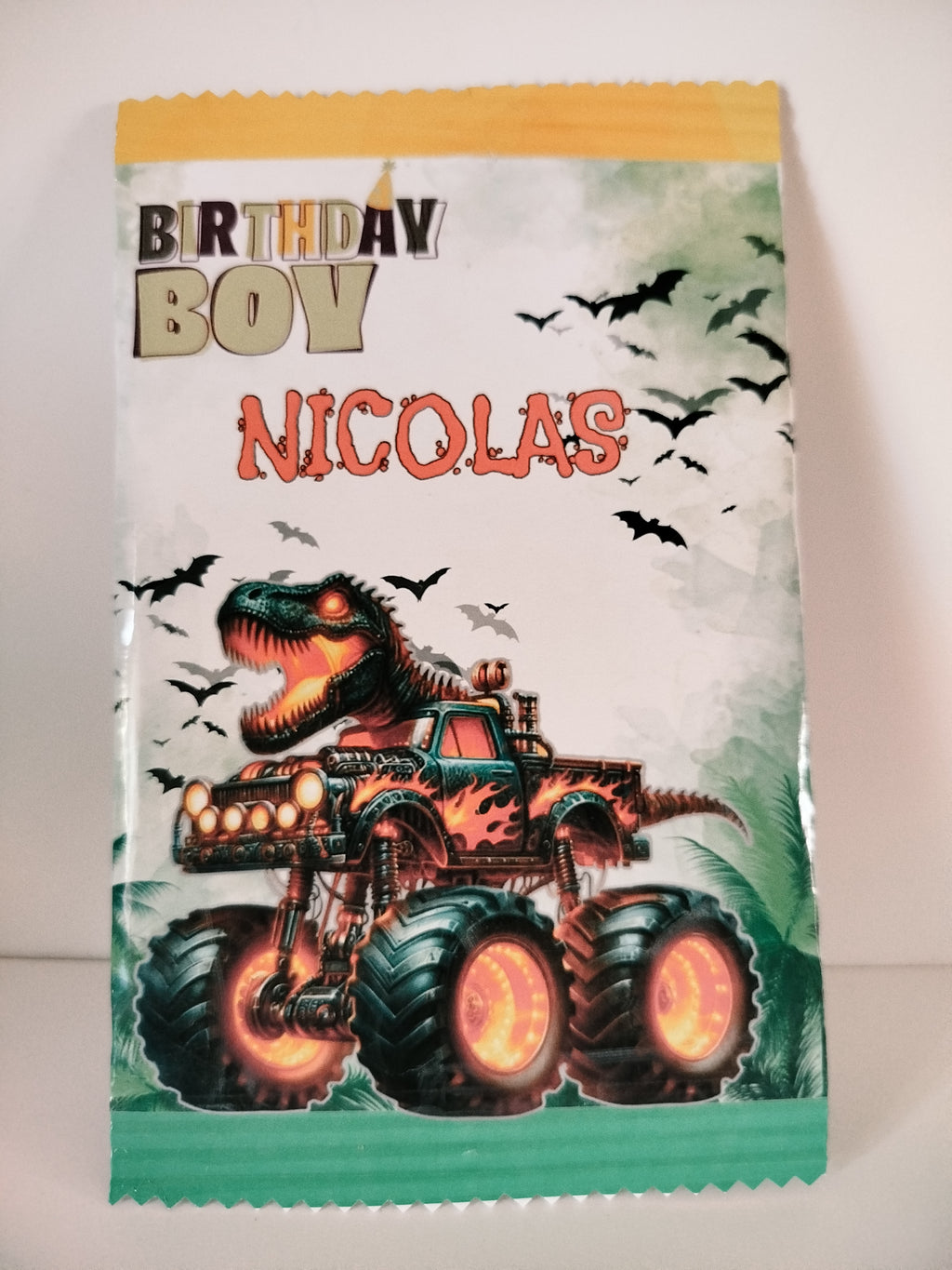 Chips Bags Monster tyrannosaure