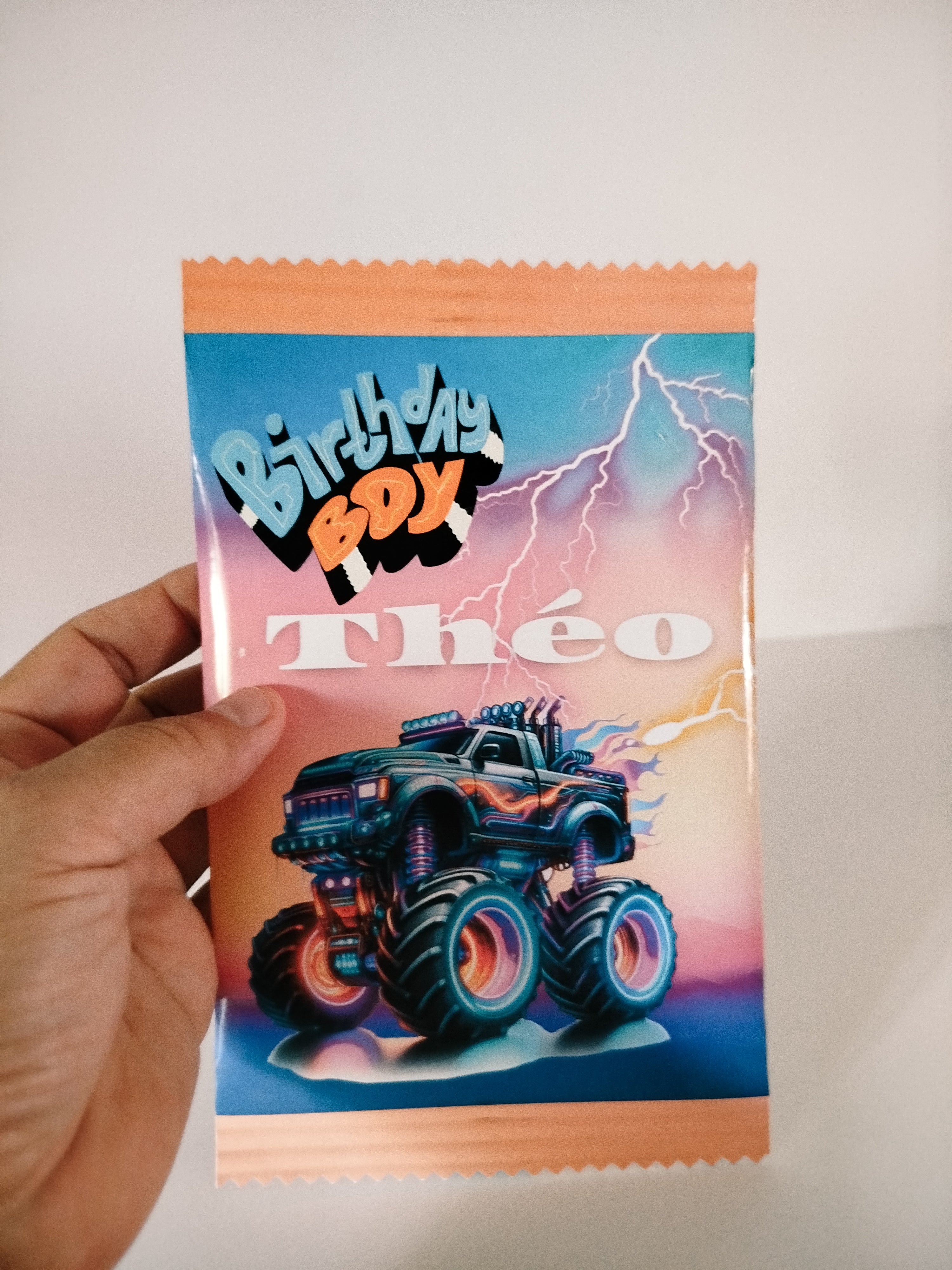 Chips Bags Monster trucker