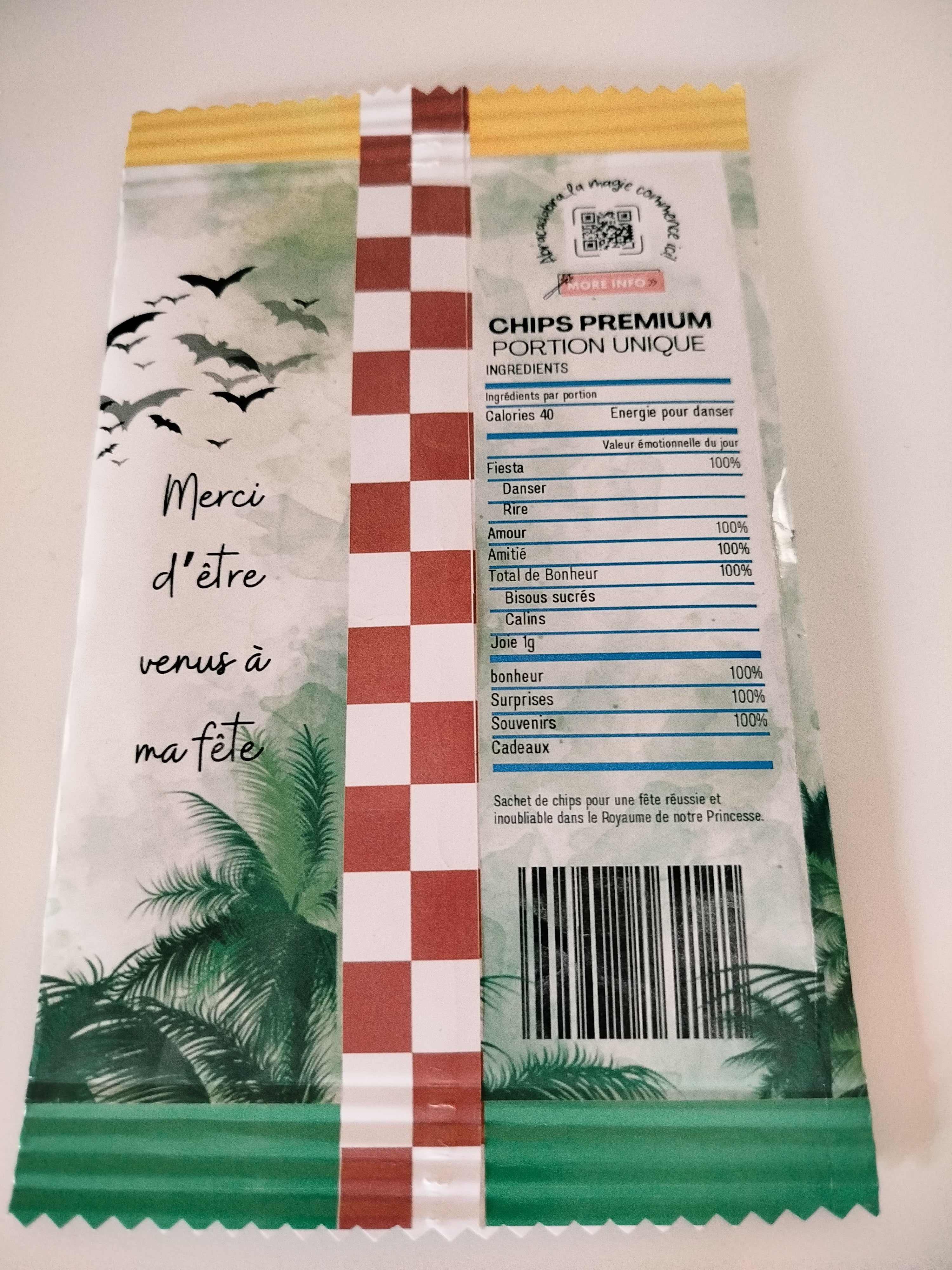 Chips Bags Monster tyrannosaure